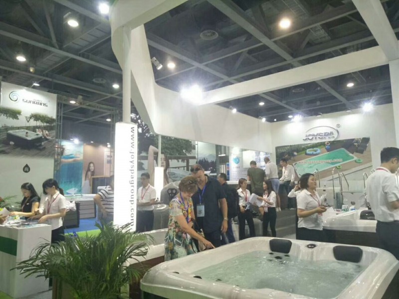 名企聚首廣州，2018亞洲泳池SPA博覽會昨日開幕
