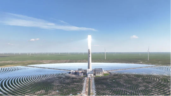 東北首座！中廣核吉西10萬千瓦光熱電站投產發電.png